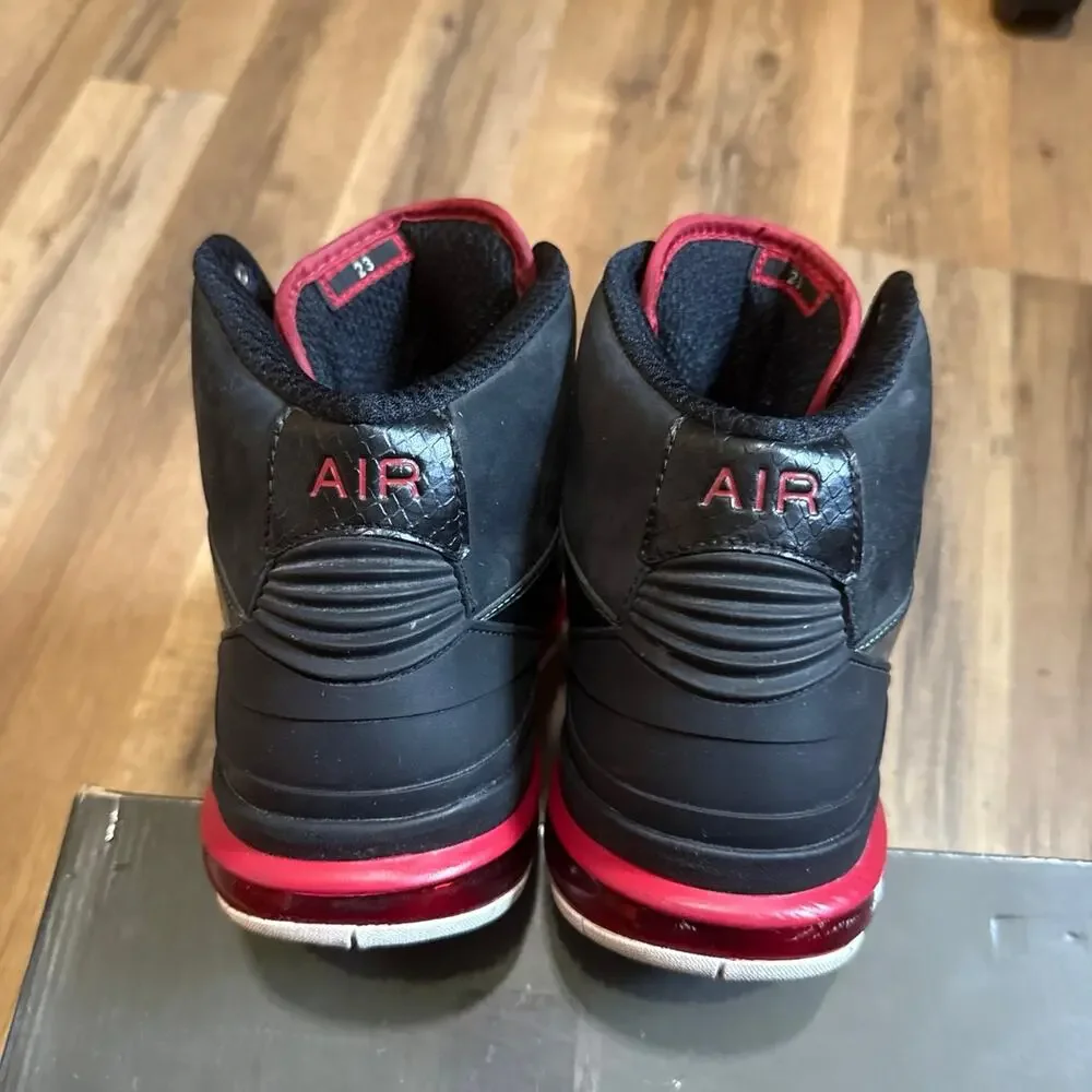 2011 Air Jordan 2.0 Black Classic Green Varsity Red Gucci